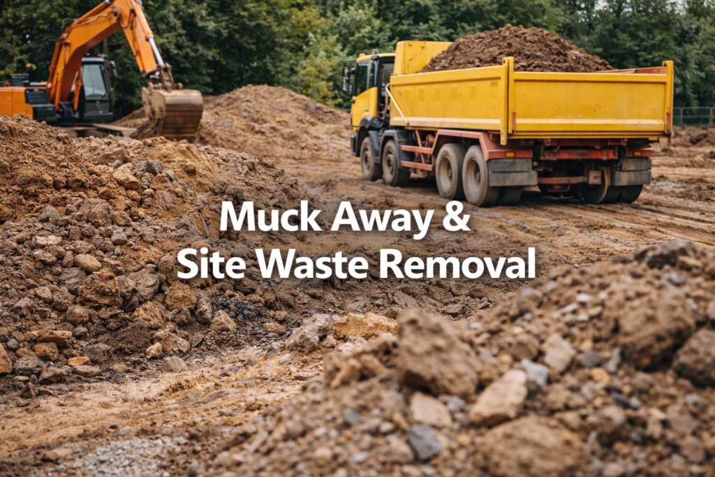 Muck Away & Site Waste Removal Services Durhm, Sunderland