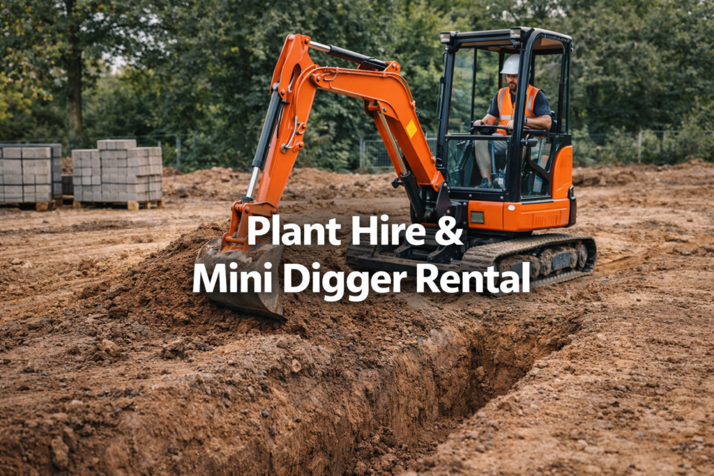 Plant Hire & Mini Digger Rental Services Durham